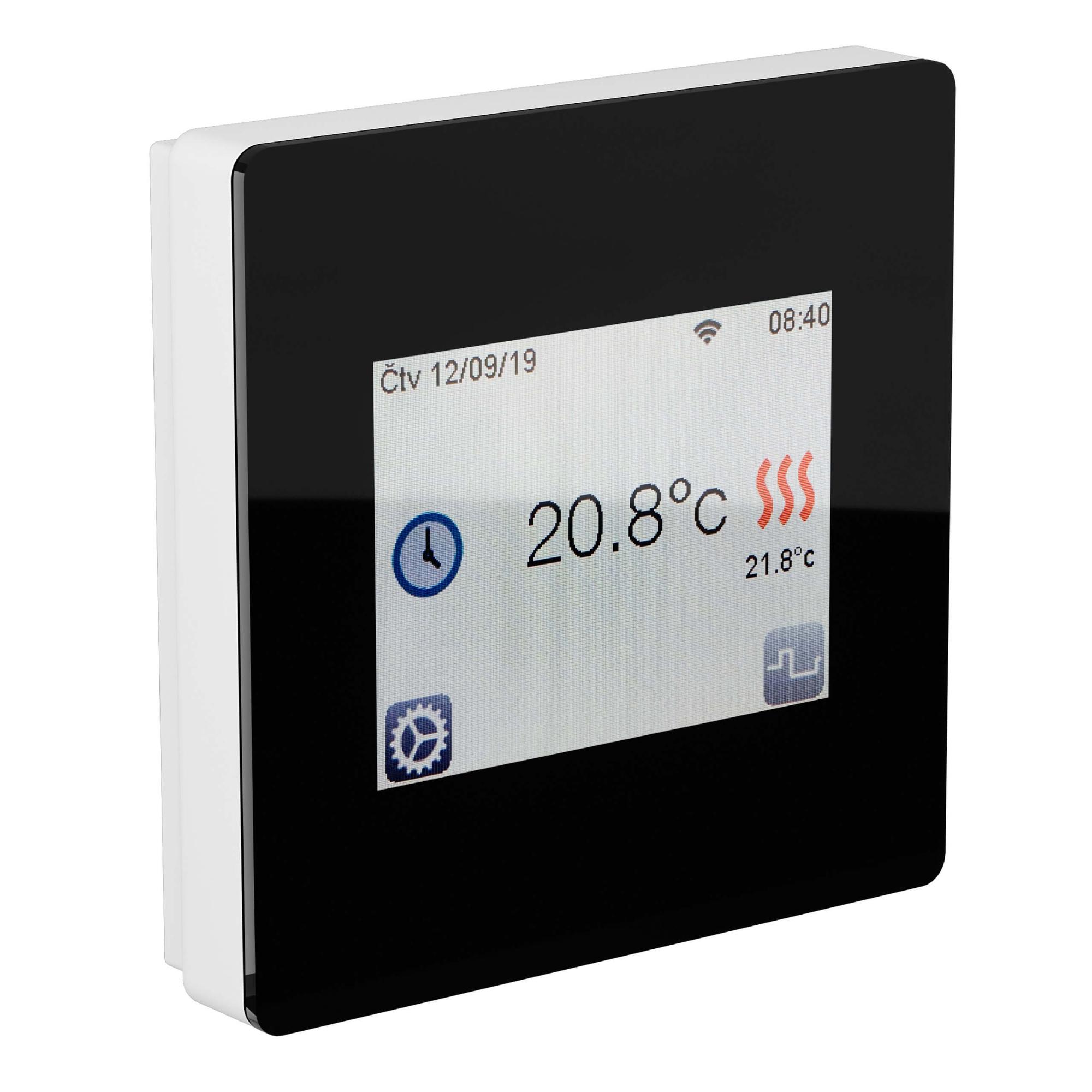 Thermostat (TFT) Wifi Schwarz