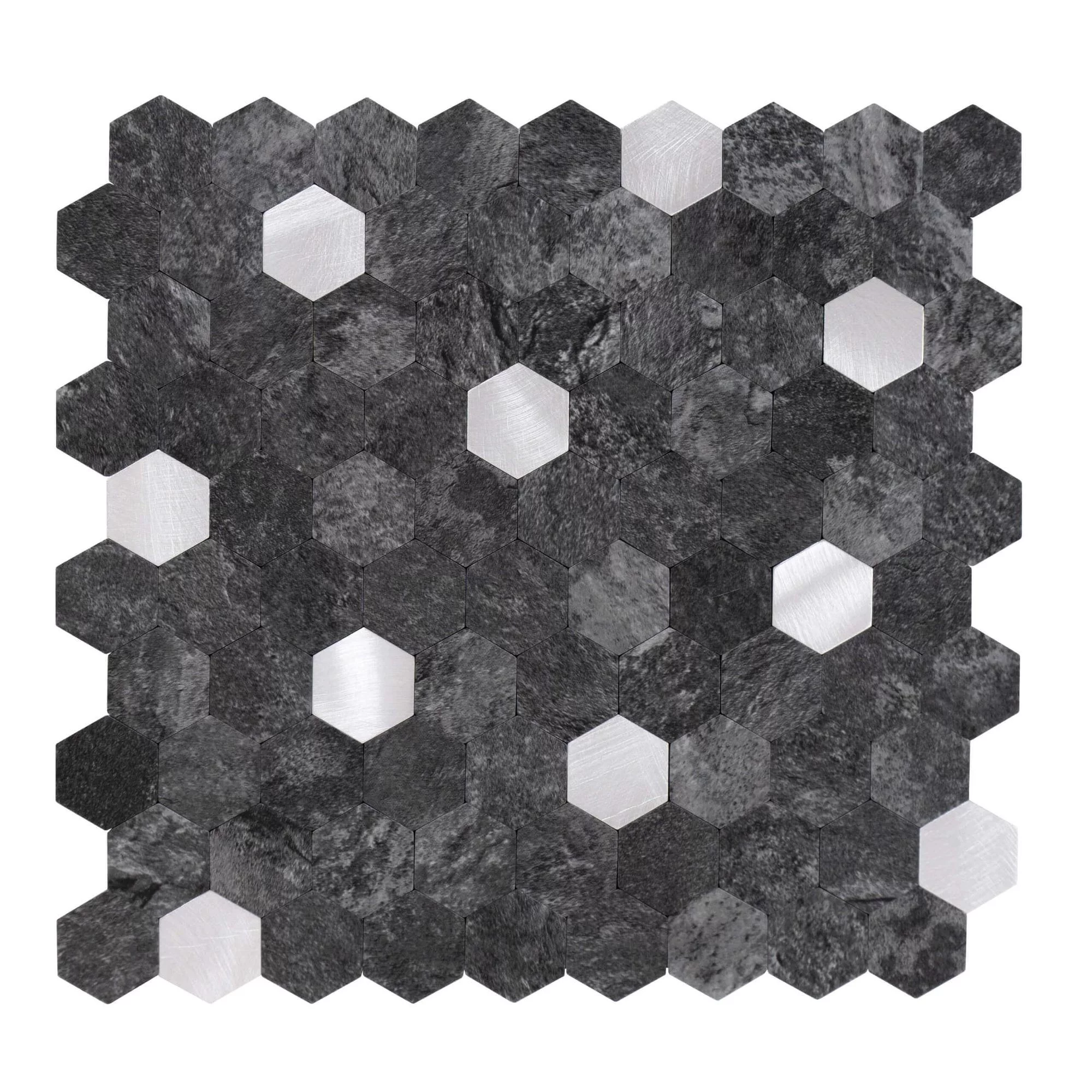Selbstklebende Fliesen Hexagon Form