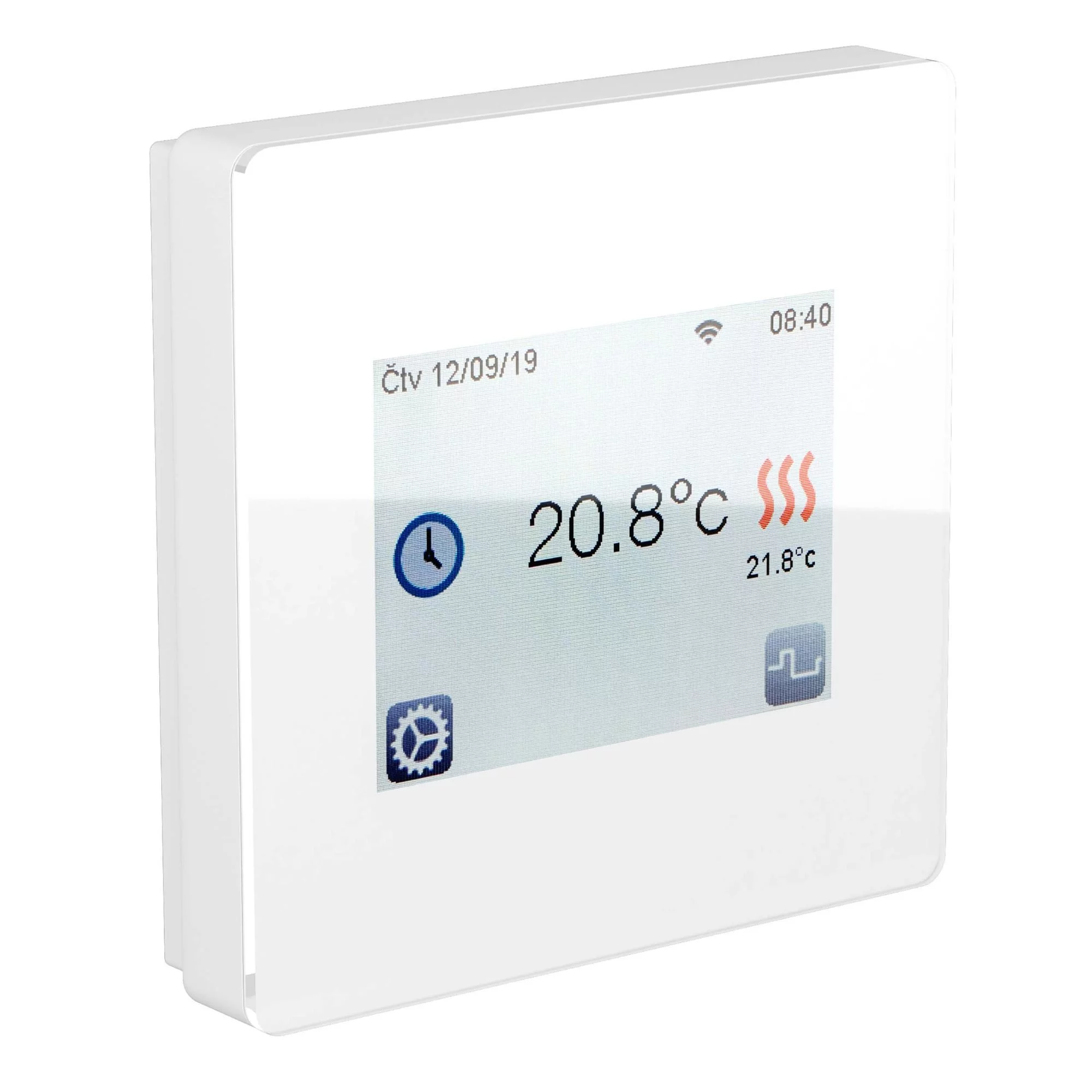 Thermostat (TFT) Wifi Schwarz
